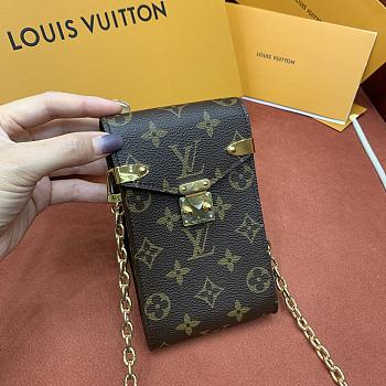 Kitlife Louis Vuitton Phone Pouch Métis Brown M13572 17.5x10.5x4cm