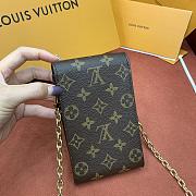 Kitlife Louis Vuitton Phone Pouch Métis Brown M13572 17.5x10.5x4cm - 5