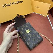 Kitlife Louis Vuitton Phone Pouch Métis Brown M13572 17.5x10.5x4cm - 3