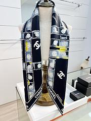 Kitlife Chanel Scarf Black 88x88cm - 1