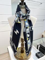 Kitlife Chanel Scarf Black 88x88cm - 2