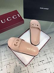 Kitlife Gucci Interlocking Double G Slippers Light Pink - 2