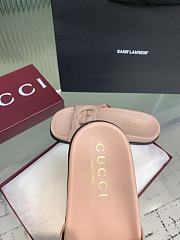 Kitlife Gucci Interlocking Double G Slippers Light Pink - 3