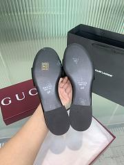 Kitlife Gucci Interlocking Round Buckle Slippers Black - 3