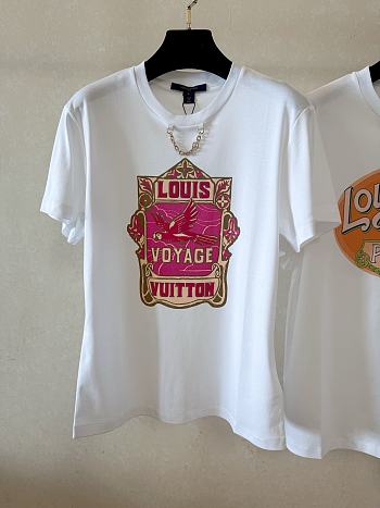 Kitlife Louis Vuitton Parrot Stamp T-shirt
