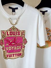 Kitlife Louis Vuitton Parrot Stamp T-shirt - 2