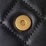 Kitlife Chanel Metal Big Logo Bag Black AS4611 11.5×24×4.5cm - 4