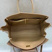 Kitlife Balenciaga Bel Air Carry All Bag in Beige 30x10x24cm - 2
