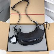 Kitlife Balenciaga Le Cagole DIY Metal Mini Shoulder Bag Black 26x16x10cm - 4