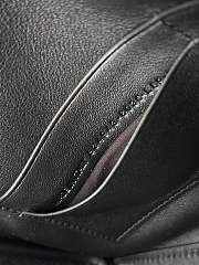 Kitlife Balenciaga Bel Air Clutch Bag Black Silver Hardware 26.9x13.9x5.3cm - 4
