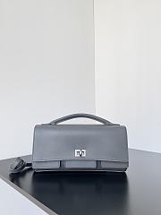 Kitlife Balenciaga Bel Air Clutch Bag Grey 26.9x13.9x5.3cm - 1