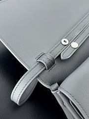 Kitlife Balenciaga Bel Air Clutch Bag Grey 26.9x13.9x5.3cm - 5