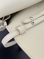 Kitlife Balenciaga Bel Air Clutch Bag White 26.9x13.9x5.3cm - 5
