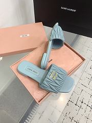 Kitlife Miu Miu Logo Slides Blue - 3