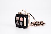 Kitlife Chanel Eyeshadow Box Necklace Crossbody Bag Chain 5.5x5.5cm - 1