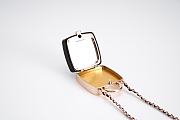 Kitlife Chanel Eyeshadow Box Necklace Crossbody Bag Chain 5.5x5.5cm - 6