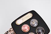 Kitlife Chanel Eyeshadow Box Necklace Crossbody Bag Chain 5.5x5.5cm - 2