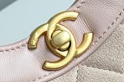 Kitlife Chanel 31 Bag Suede Pink 22x24.5x5.5cm - 4