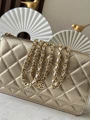 Kitlife Chanel Woc Gold Bag 19cm - 3