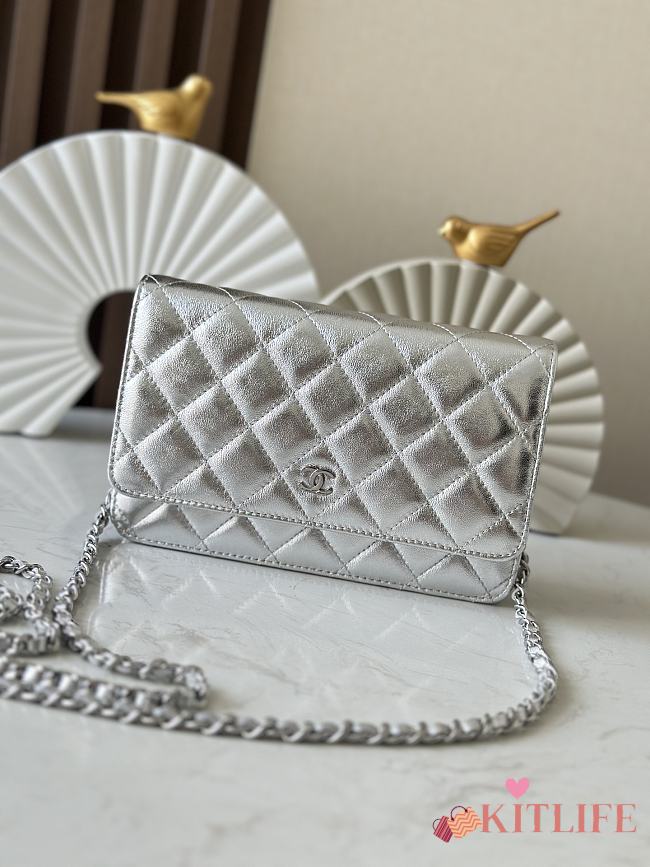 Kitlife Chanel Woc Silver Bag 19cm - 1