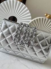 Kitlife Chanel Woc Silver Bag 19cm - 6