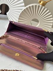 Kitlife Chanel Woc Purple Bag 19cm - 6