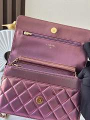 Kitlife Chanel Woc Purple Bag 19cm - 5