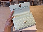 Kitlife Chanel 25ss Woc Bag Green Grain Leather A96141 19cm - 5