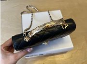Kitlife Chanel 25ss Woc Bag Black Grain Leather A96141 19cm - 6