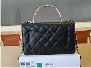 Kitlife Chanel 25ss Woc Bag Black Grain Leather A96141 19cm - 2
