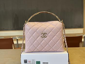 Kitlife Chanel 25ss Woc Bag Pink A96143 19x14x7cm