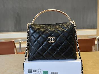Kitlife Chanel 25ss Woc Bag Black A96143 19x14x7cm