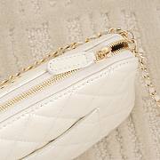 Kitlife Chanel Love Pendant Chain Bag White 19cm - 2