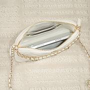 Kitlife Chanel Love Pendant Chain Bag White 19cm - 6