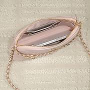 Kitlife Chanel Love Pendant Chain Bag Pink 19cm - 2