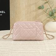 Kitlife Chanel Love Pendant Chain Bag Pink 19cm - 3