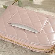 Kitlife Chanel Love Pendant Chain Bag Pink 19cm - 4