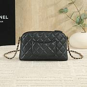 Kitlife Chanel Love Pendant Chain Bag Black 19cm - 5