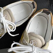Kitlife Louis Vuitton Sneakerina Shoes White & Yellow - 6