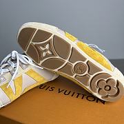Kitlife Louis Vuitton Sneakerina Shoes White & Yellow - 5