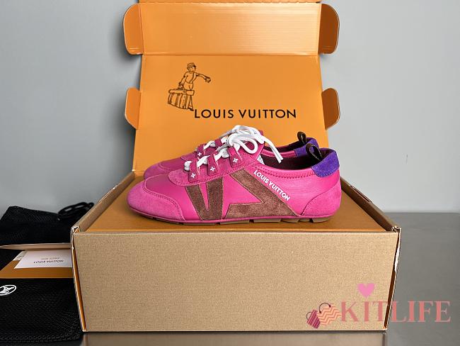 Kitlife Louis Vuitton Sneakerina Shoes Pink - 1