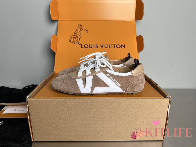 Kitlife Louis Vuitton Sneakerina Shoes Brown - 1
