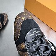 Kitlife Louis Vuitton Sneakerina Shoes Blacjk & Brown - 4