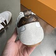 Kitlife Louis Vuitton Sneakerina Shoes White & Brown - 4