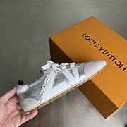 Kitlife Louis Vuitton Sneakerina Shoes Sliver - 4