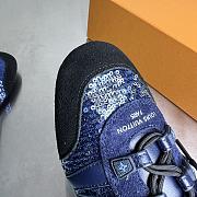 Kitlife Louis Vuitton Sneakerina Shoes Blue Sequins - 6