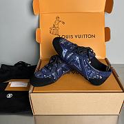 Kitlife Louis Vuitton Sneakerina Shoes Blue Sequins - 2