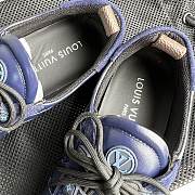 Kitlife Louis Vuitton Sneakerina Shoes Blue Sequins - 4