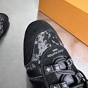 Kitlife Louis Vuitton Sneakerina Shoes Black Sequins - 5