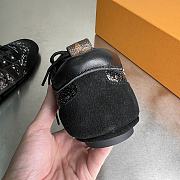 Kitlife Louis Vuitton Sneakerina Shoes Black Sequins - 3
